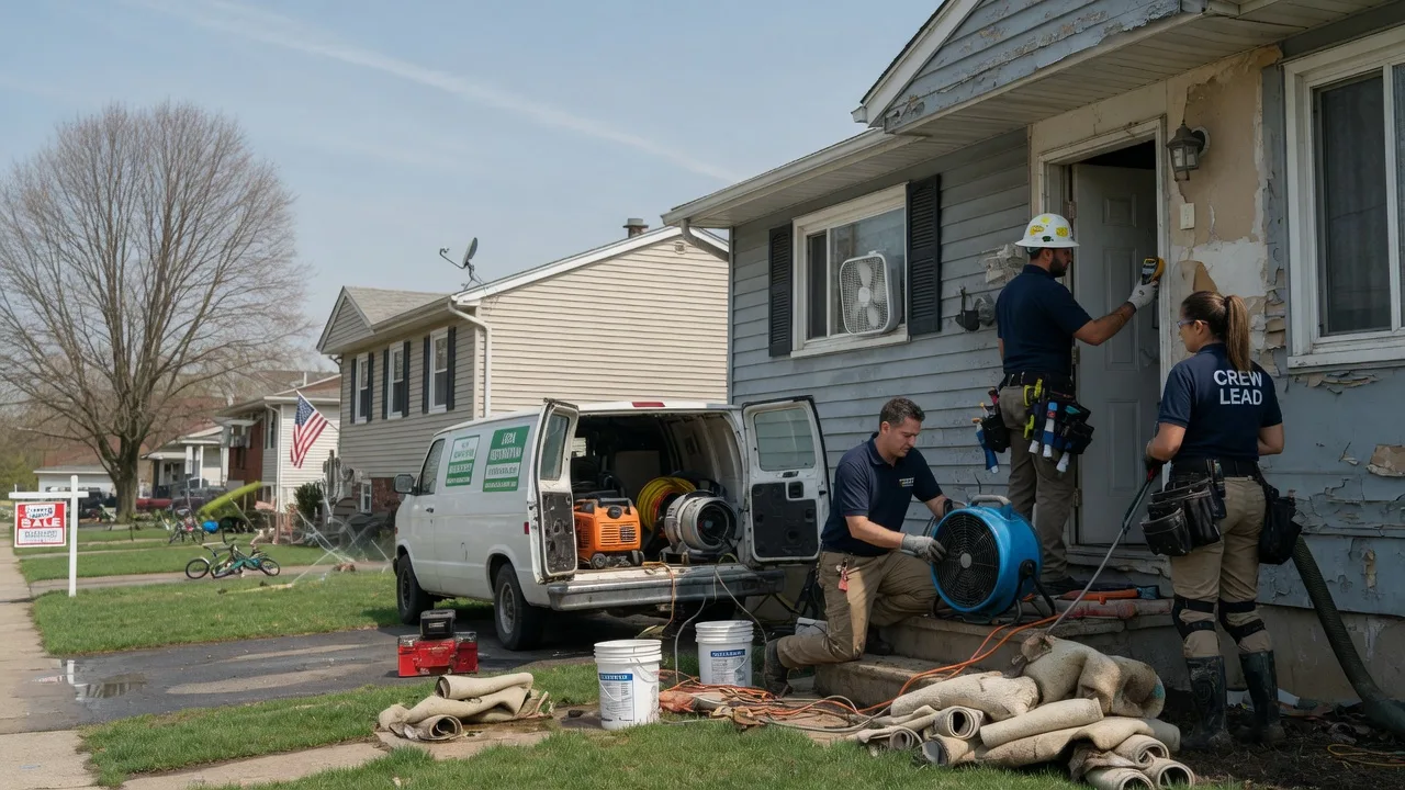 Flood Cleanup in Branchport, NY near me